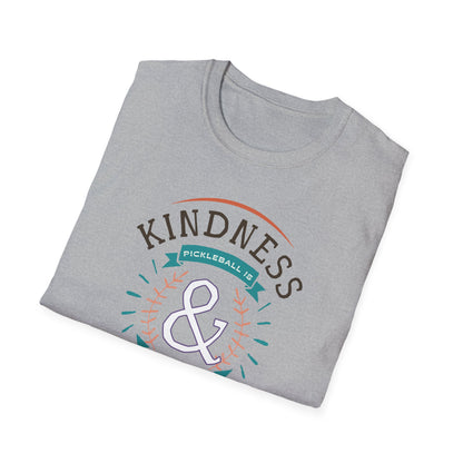 Kindness & Respect. Pickleball is All About It. Pickleball Shirt.