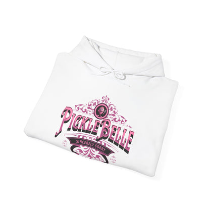 Picklebelle. Pickleball.. Unisex Heavy Blend™ Hooded Sweatshirt