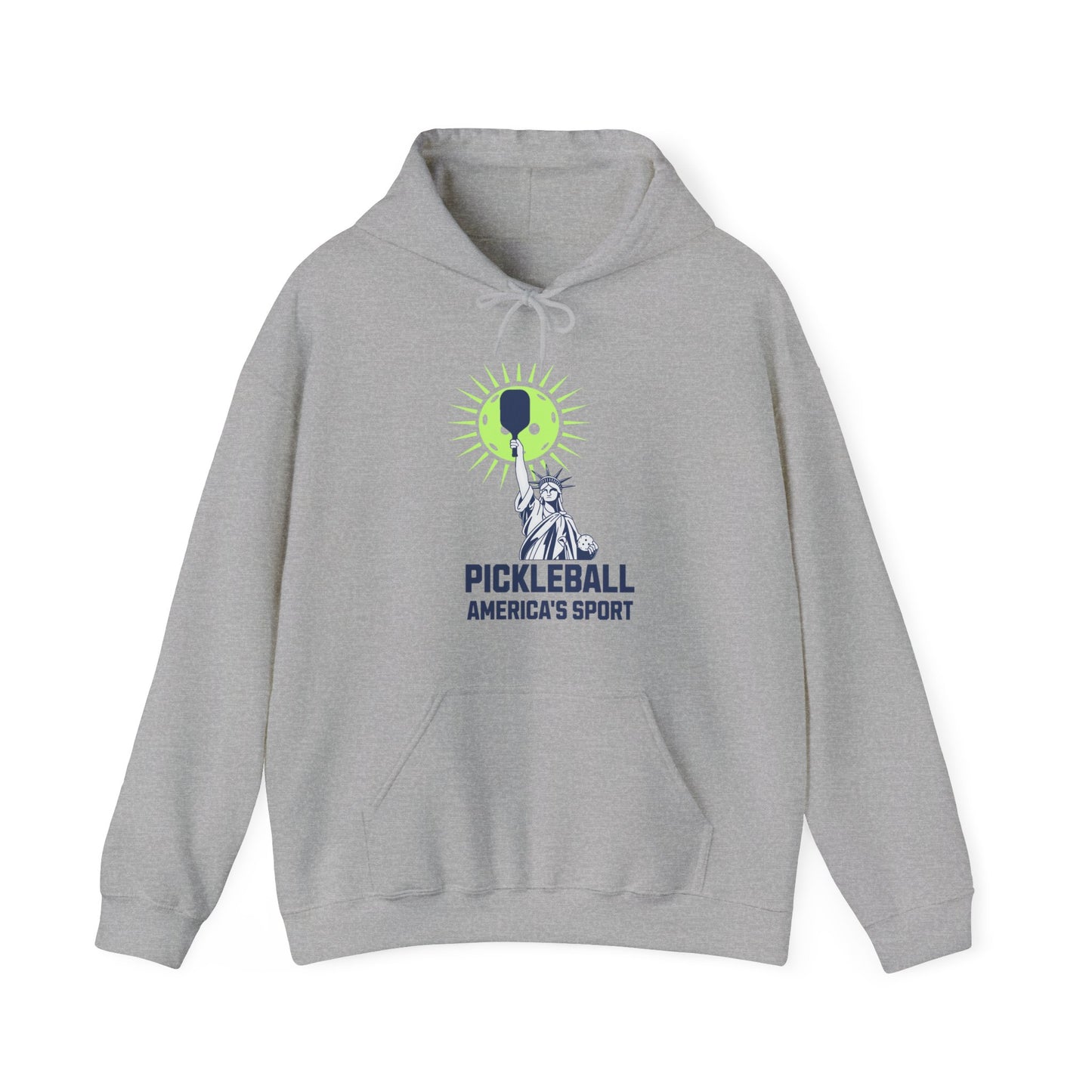 Pickleball. America's Sport. Unisex Heavy Blend™ Hooded Sweatshirt