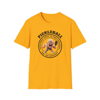Voted Most Likely. Pickleball Tee.