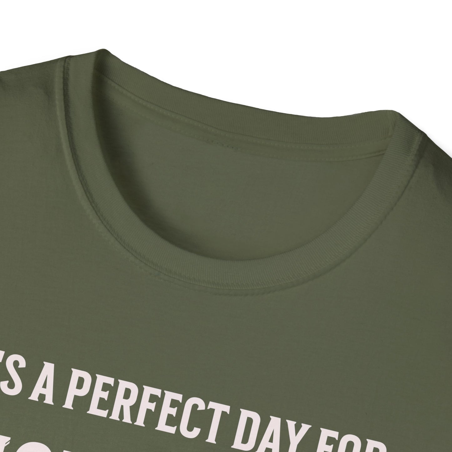 It's A Perfect Day For Pickleball. Unisex Softstyle T-Shirt