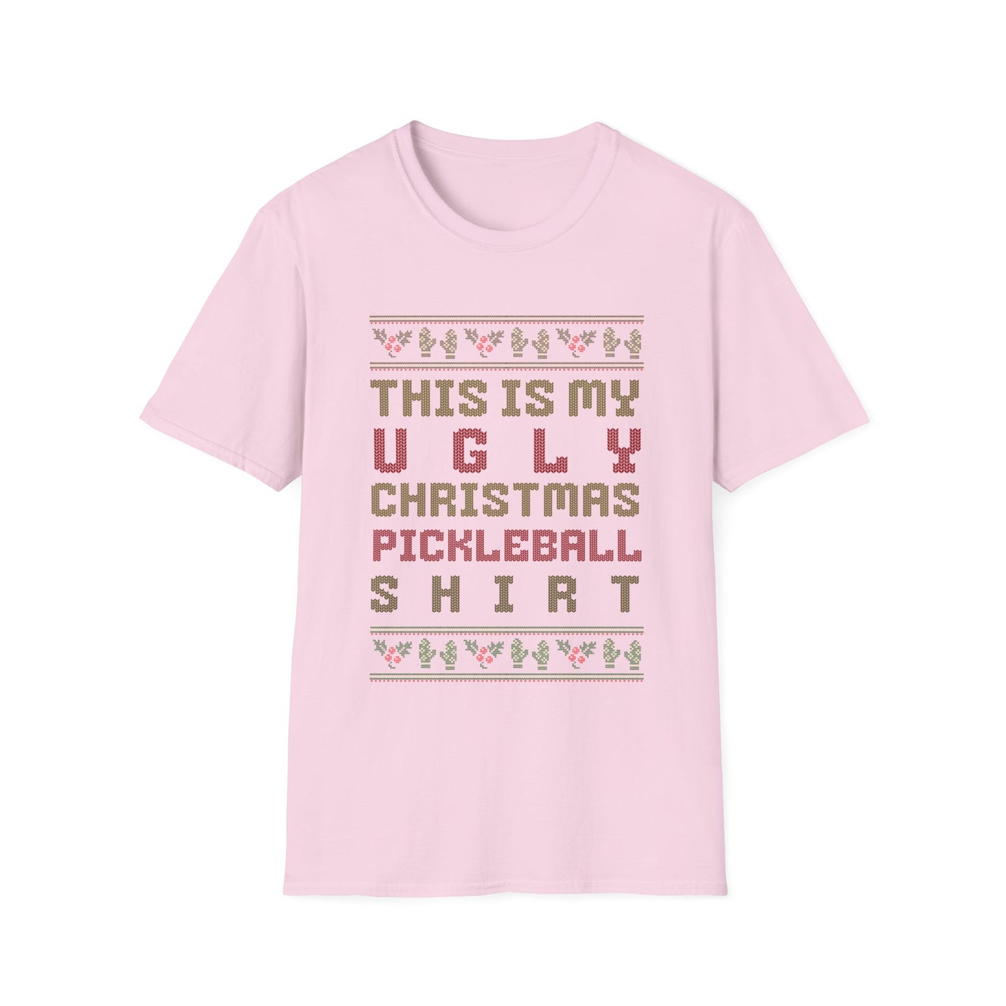 This is My Ugly Christmas Pickleball T-Shirt