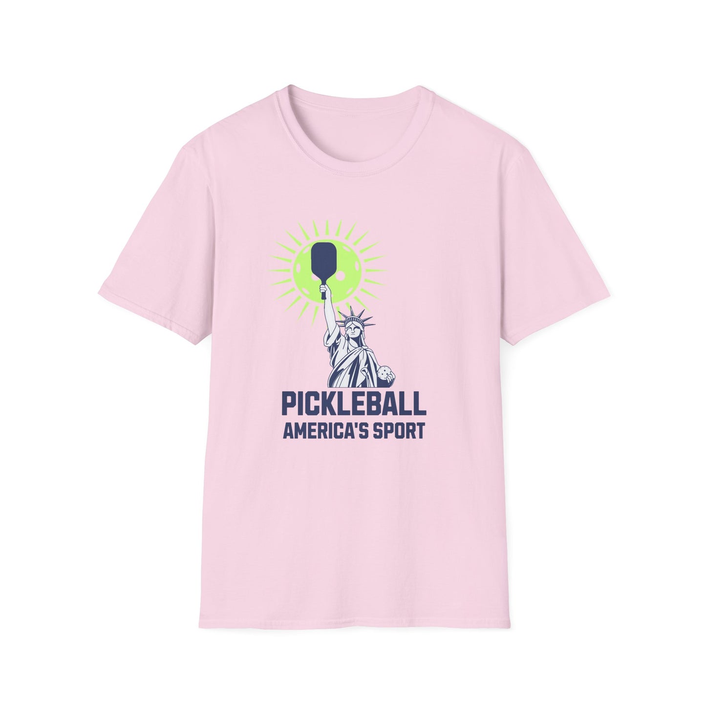 America's Sport. Pickleball.  Unisex Softstyle T-Shirt