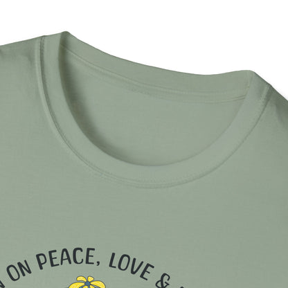 All in on Peace, Love & Pickleball. Totally Out On Hate, Prejudice and Tennis.