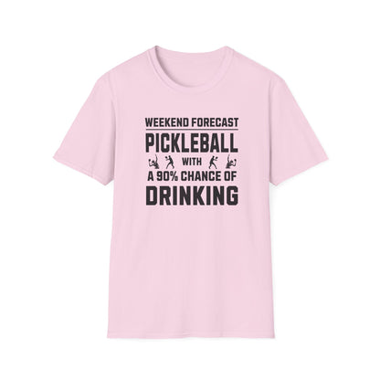 Weekend Forecast: Pickleball with a 90% Chance of Drinking.