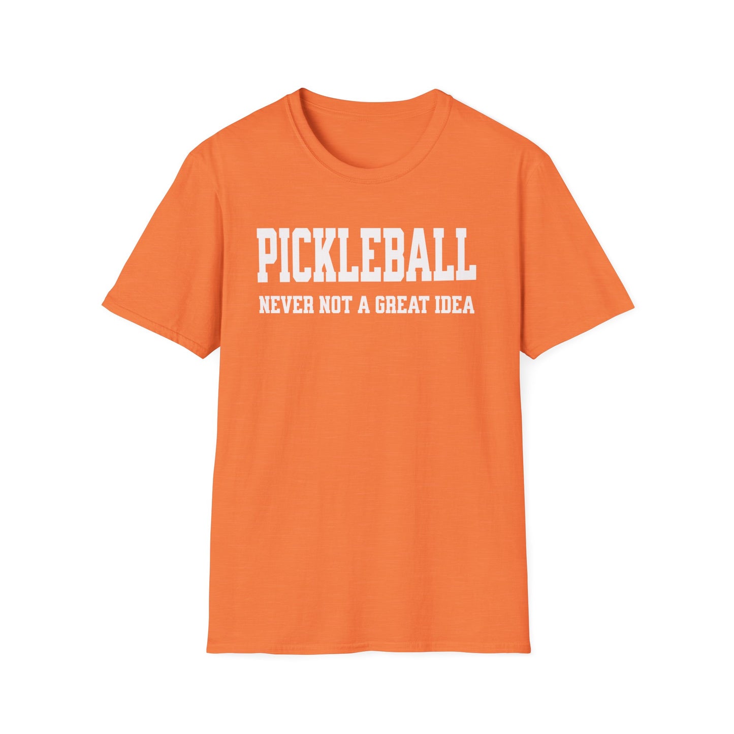 Never Not. Pickleball Tee.
