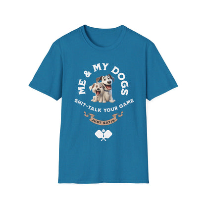 Me & My Dogs Pickleball Tee.
