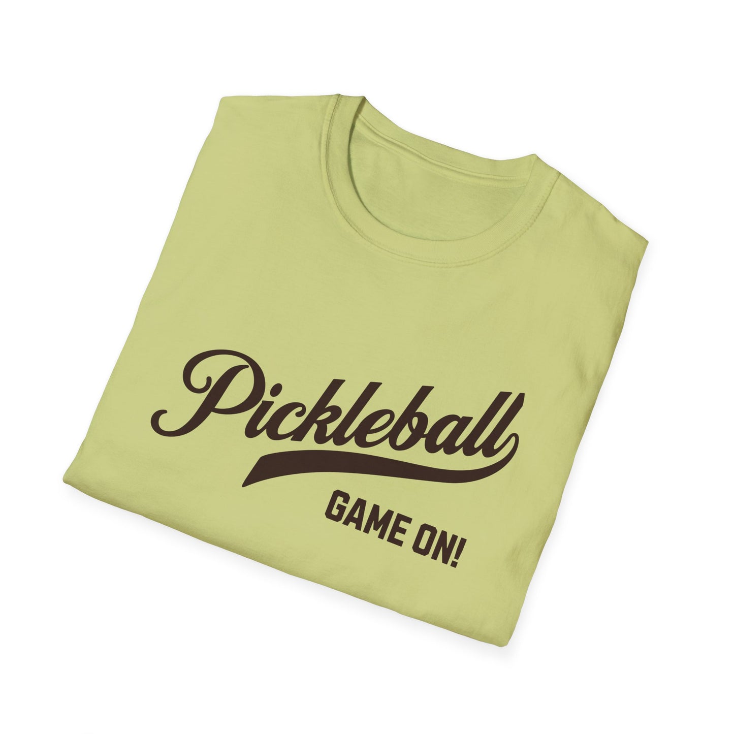 Game On! Pickleball.  Unisex Softstyle T-Shirt