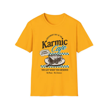 Karmic Cafe. Fun Tee.