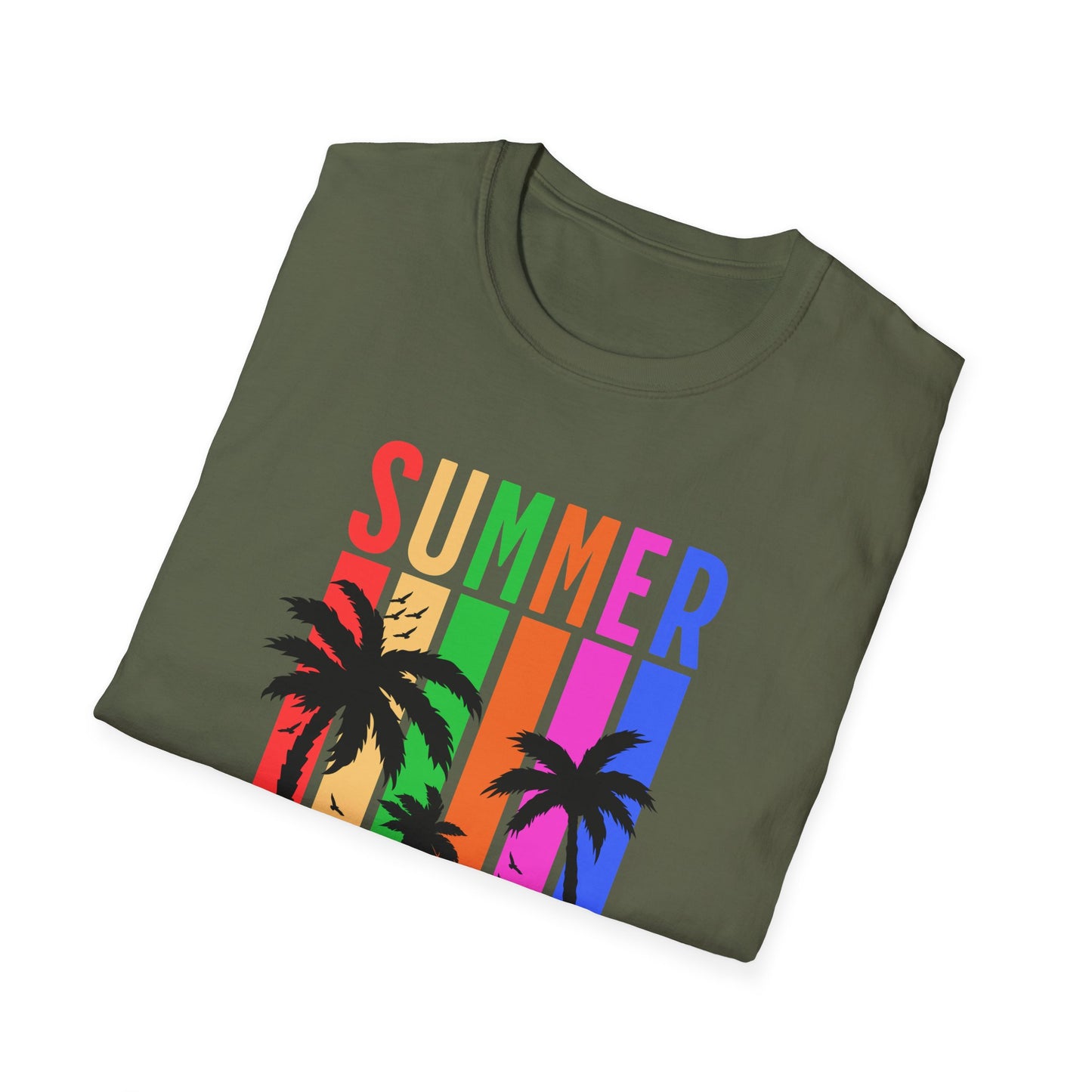 Summer. Time to pickle!. Unisex Softstyle T-Shirt