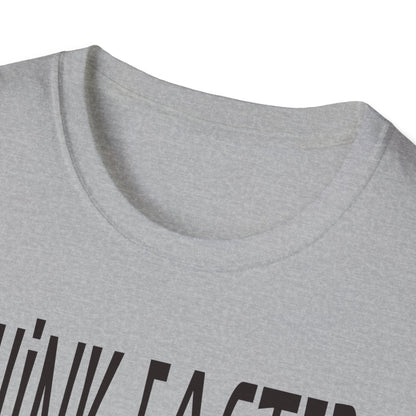 THINK FASTER. Play Pickleball. Pickleball Tee.