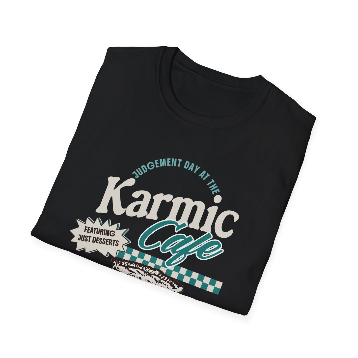 Karmic Cafe. Fun Tee.