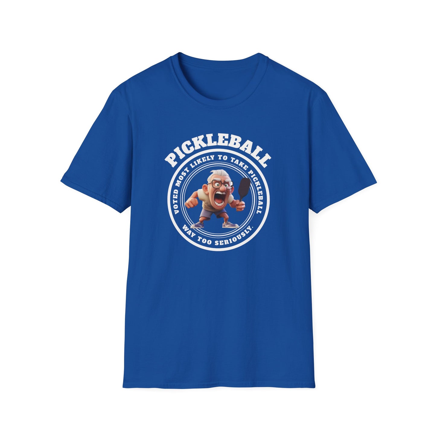 Voted Most Likely. Pickleball Tee.