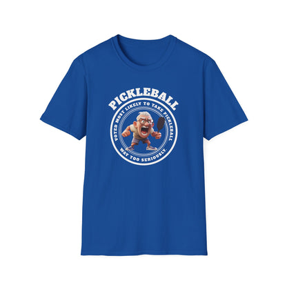 Voted Most Likely. Pickleball Tee.