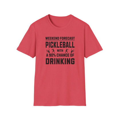 Weekend Forecast: Pickleball with a 90% Chance of Drinking.