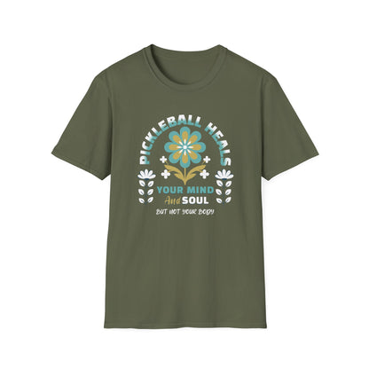 Pickleball Heals. Pickleball Tee.