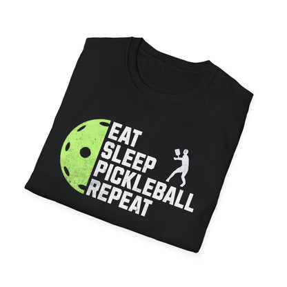 Eat. Sleep. Pickleball. repeat. Pickleball Shirt.