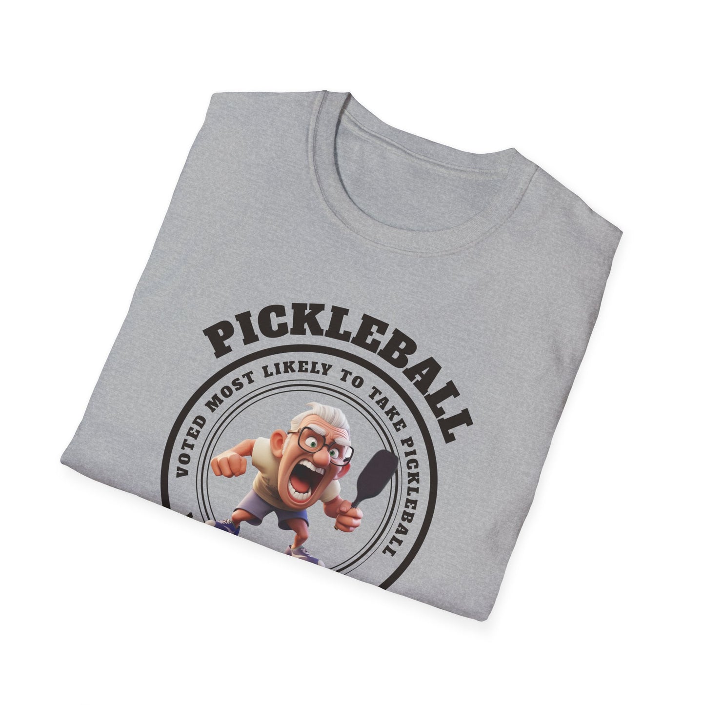 Voted Most Likely. Pickleball Tee.
