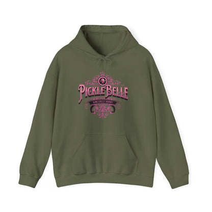 Picklebelle. Pickleball.. Unisex Heavy Blend™ Hooded Sweatshirt