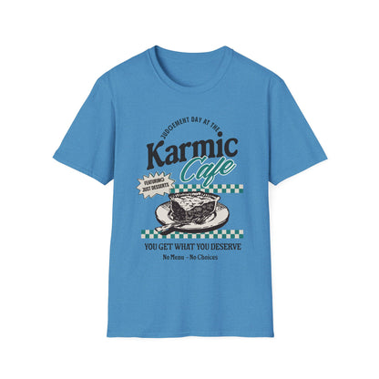 Karmic Cafe. Fun Tee.