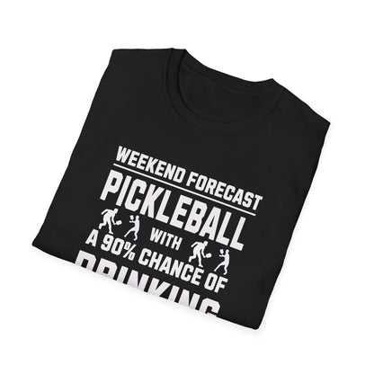 Weekend Forecast: Pickleball with a 90% Chance of Drinking.