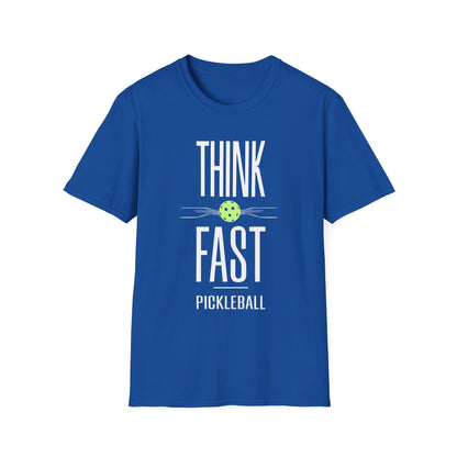 THINK FAST. Pickleball.