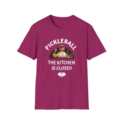 The Kitchen Is Closed. Pickleball Tee.