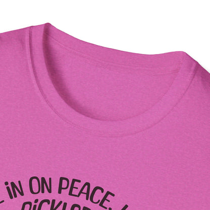 All In On Peace Love & Pickleball Shirt. Pickleball Lover Gift