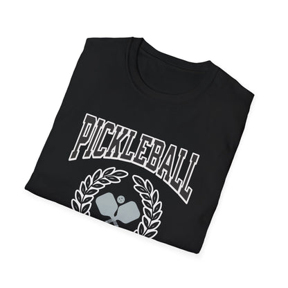 Pickleball with wreath.  Pickleball Tee.