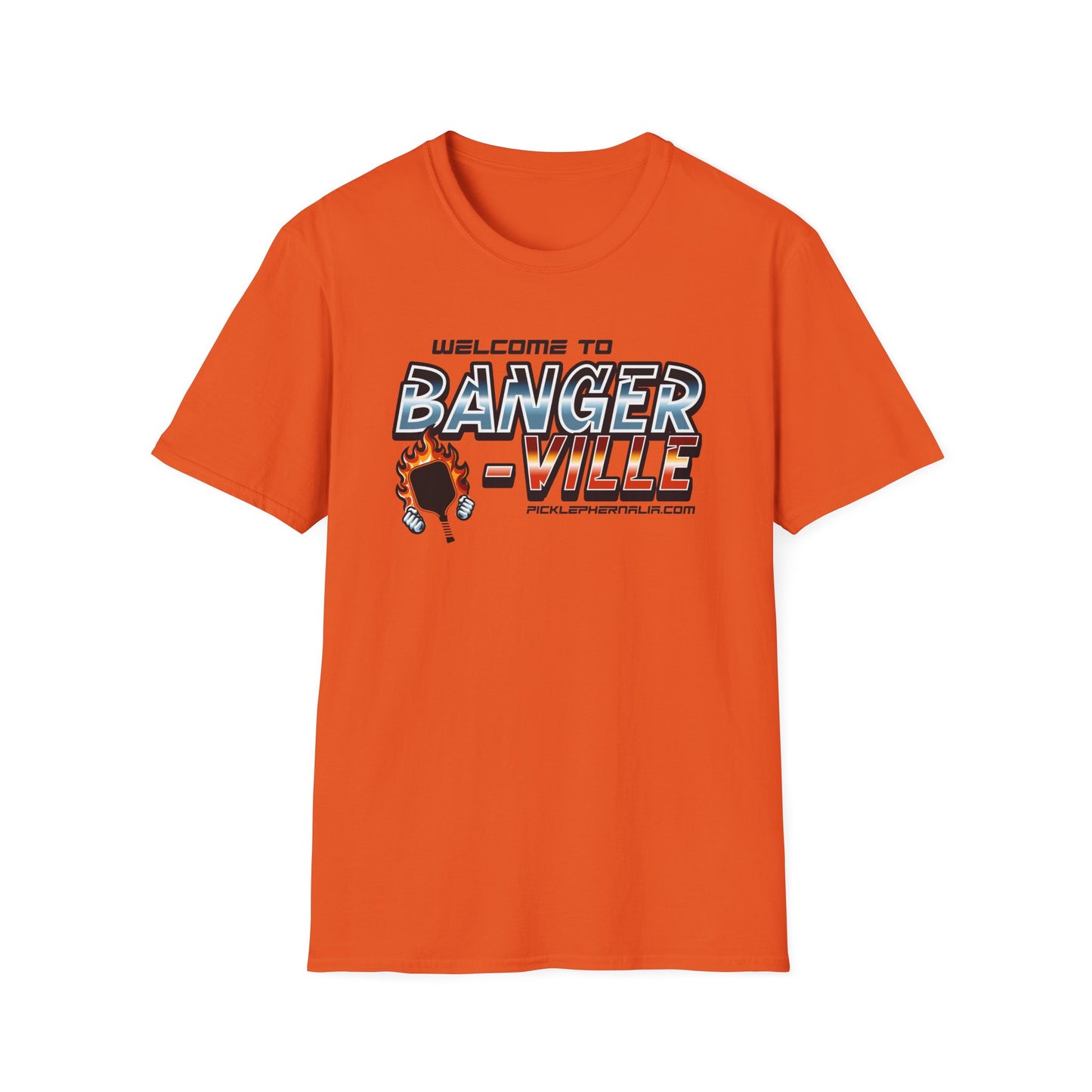 Welcome To Banger-Ville.  Pickleball Tee.