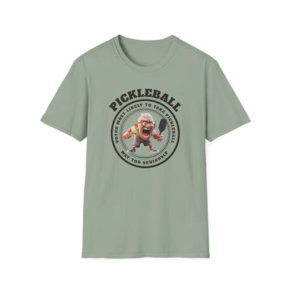 Voted Most Likely. Pickleball Tee.