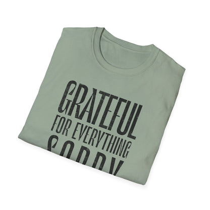 Grateful for Everything Pickleball Tee.