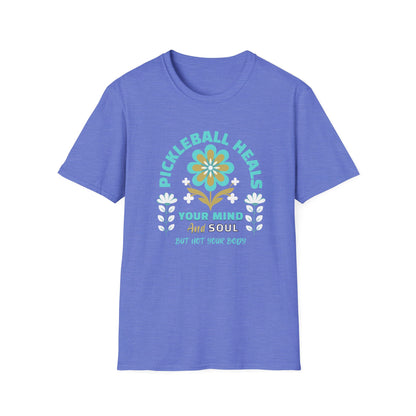 Pickleball Heals. Pickleball Tee.