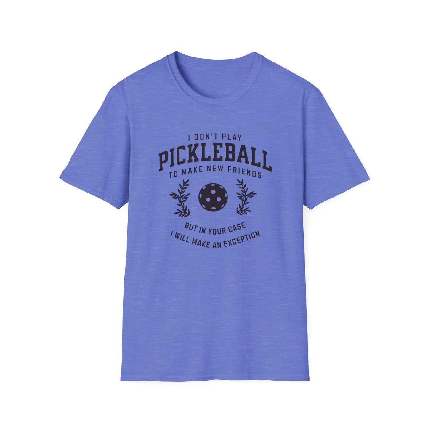 I Don't Play Pickleball to Make New Friends.  But in Your Case I Will Make An Exception.