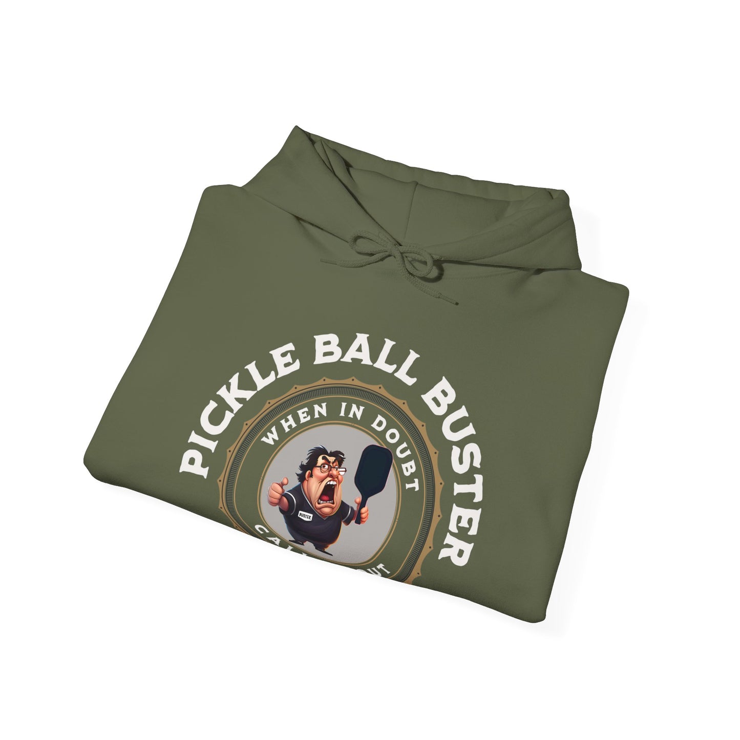 Pickle Ball Buster. Pickleball. Unisex Heavy Blend™ Hooded Sweatshirt