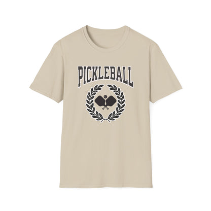 Pickleball with wreath.  Pickleball Tee.