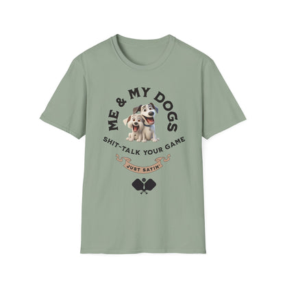 Me & My Dogs Pickleball Tee.