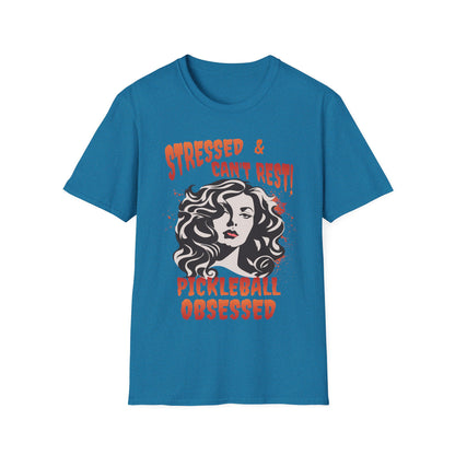 Stressed & Can't Rest.  Pickleball Tee.