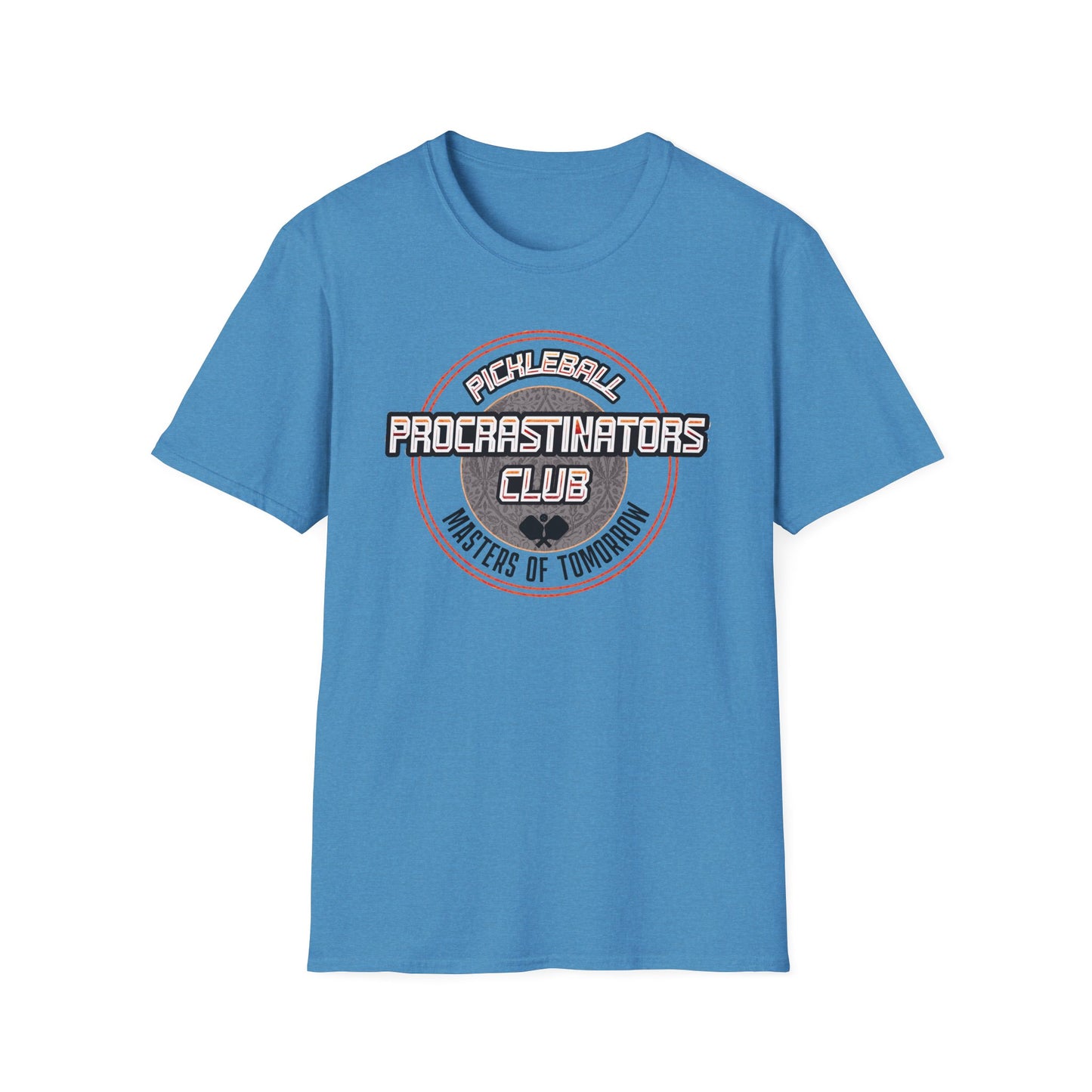 Pickleball Procrastinators Club. Masters of Tomorrow.