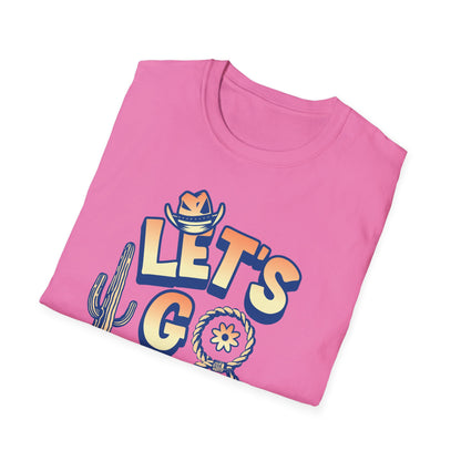 Let's Go Pickle. Pickleball Tee.