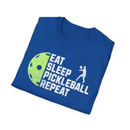 Eat. Sleep. Pickleball. repeat. Pickleball Shirt.