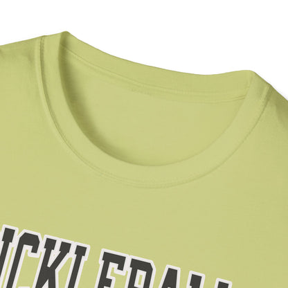 Pickleball with wreath.  Pickleball Tee.