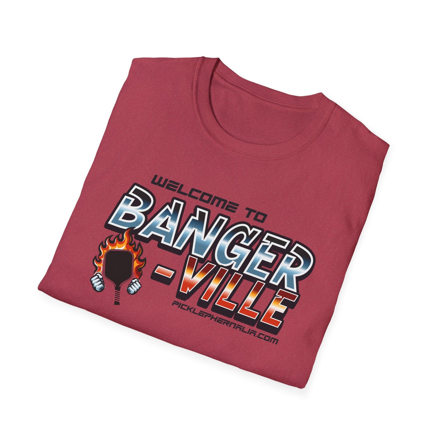 Welcome To Banger-Ville.  Pickleball Tee.
