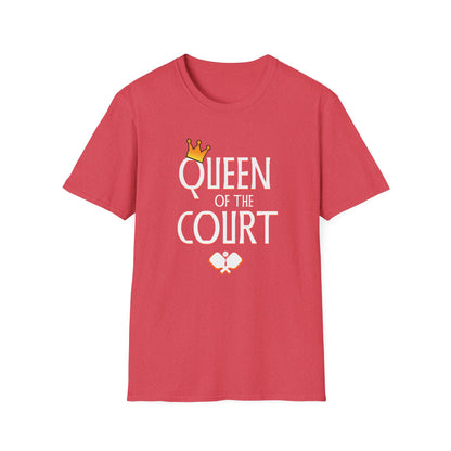 Queen of The Court. Pickleball Tee.