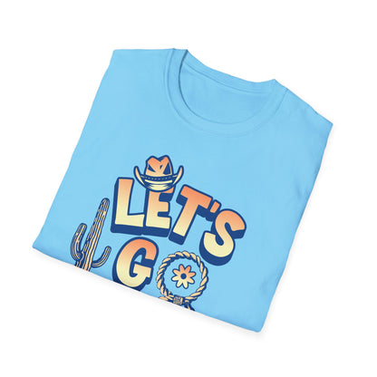 Let's Go Pickle. Pickleball Tee.