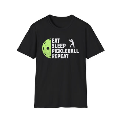 Eat. Sleep. Pickleball. repeat. Pickleball Shirt.