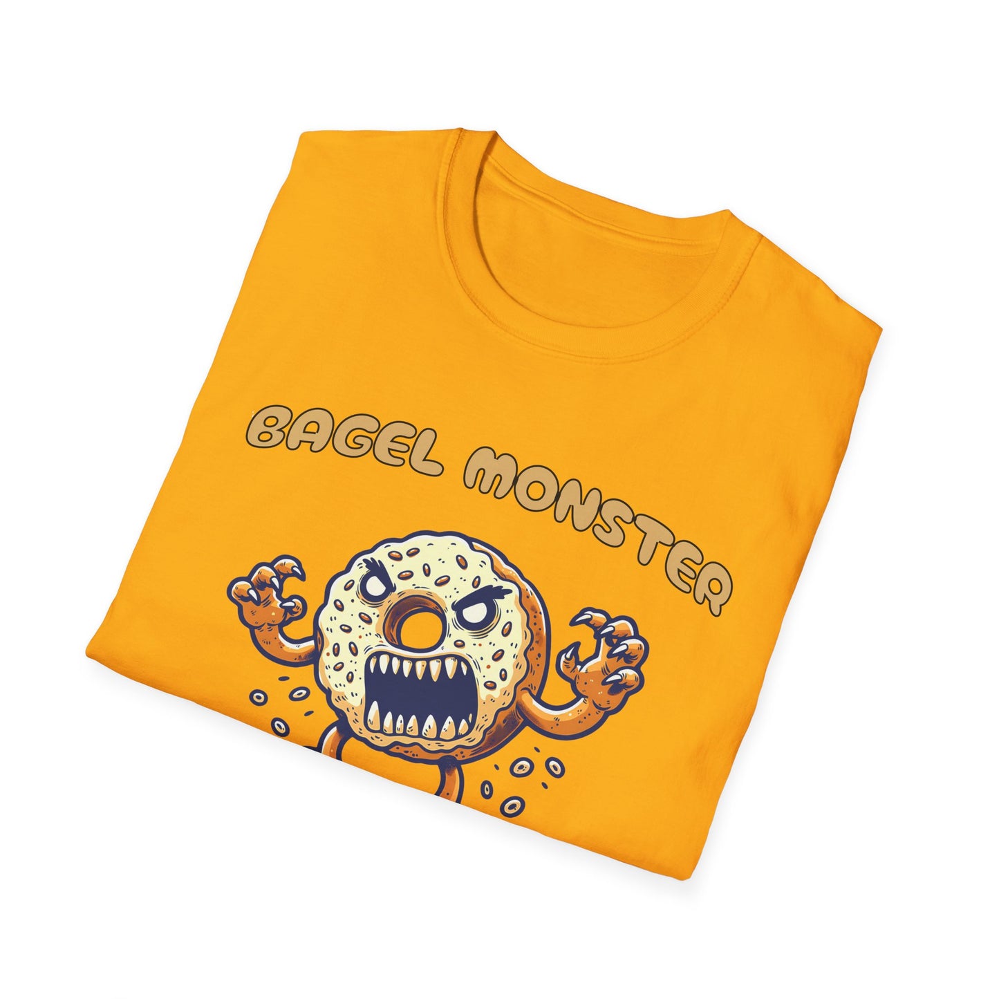 Bagel Monster. Tee.