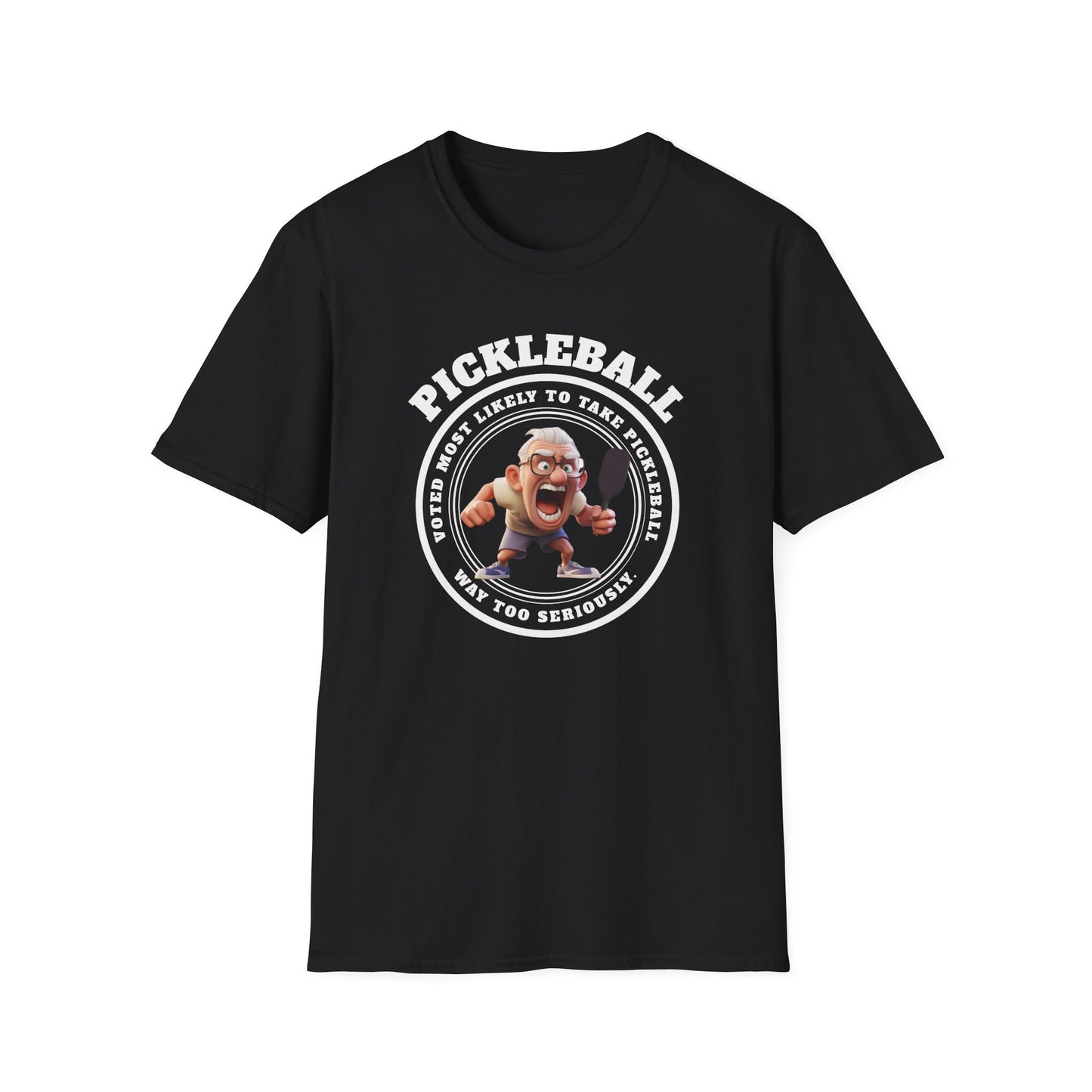 Voted Most Likely. Pickleball Tee.