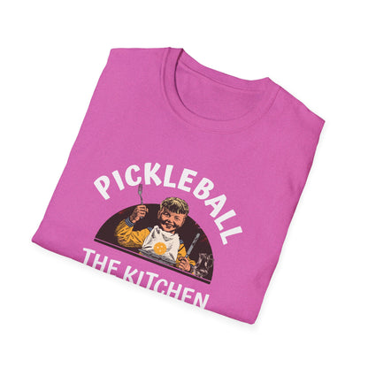 The Kitchen Is Closed. Pickleball Tee.