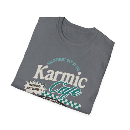 Karmic Cafe. Fun Tee.